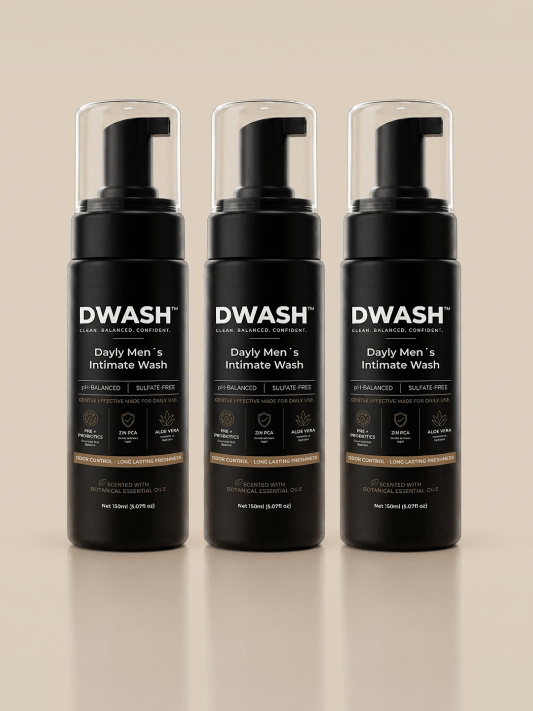 DWASHâ„¢ Men's Intimate Foaming Cleanser - The Dwash
