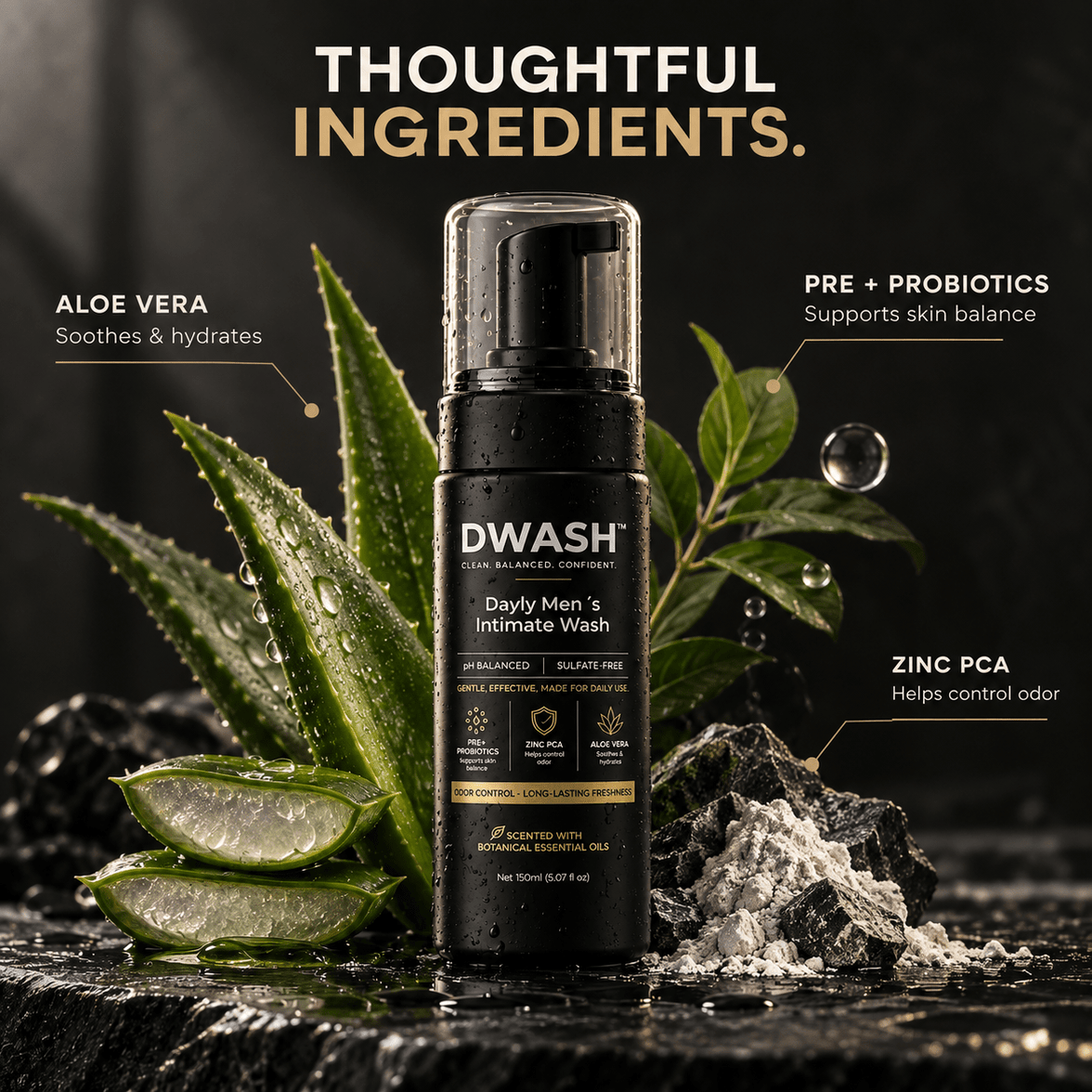 DWASH™ Daily Men's Intimate Wash - The Dwash