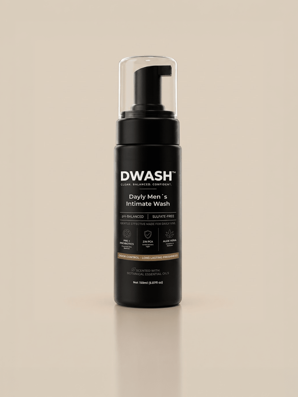 DWASH™ Men's Intimate Foaming Cleanser - The Dwash